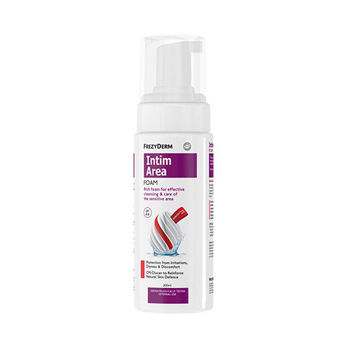Frezyderm Intim Area Foam pH4 Αφρός Καθαρισμού της Ευαίσθητης Περιοχής 200ml