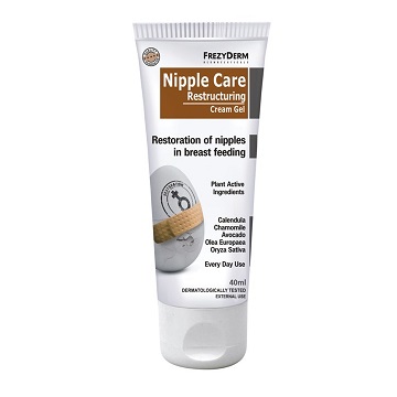 FREZYDERM Nipple Care Restructuring Cream Gel Αναπλαστική Κρέμα για τις Θηλές (40ml)