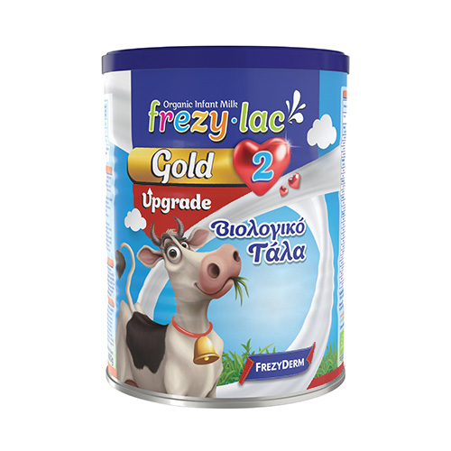 Frezylac Gold 2 Upgrade Βιολογικό Αγελαδινό Γάλα για Βρέφη από τον 6 μήνα έως τον 12 μήνα 400g