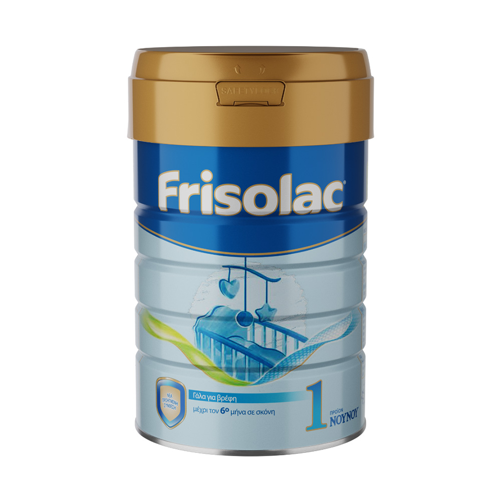 Frisolac No1 Γάλα σε Σκόνη για Βρέφη μέχρι τον 6ο Μήνα 800gr