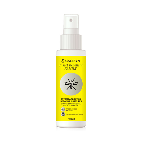 Galesyn Insect Repellent Family Εντομοαπωθητικό Spray με IR3535 20% 100ml