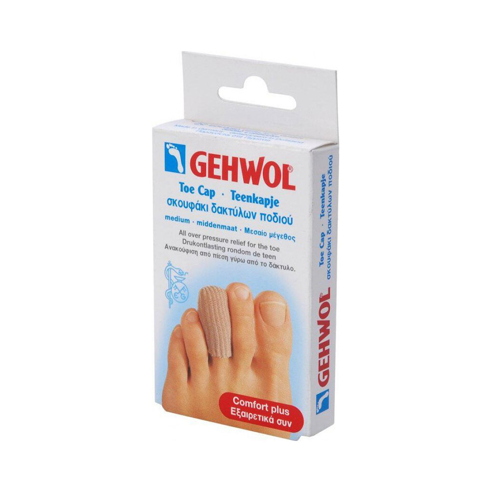 Gehwol Toe Cap Σκουφάκι Δακτύλων Ποδιού Μεσαίο Μέγεθος 1τμχ