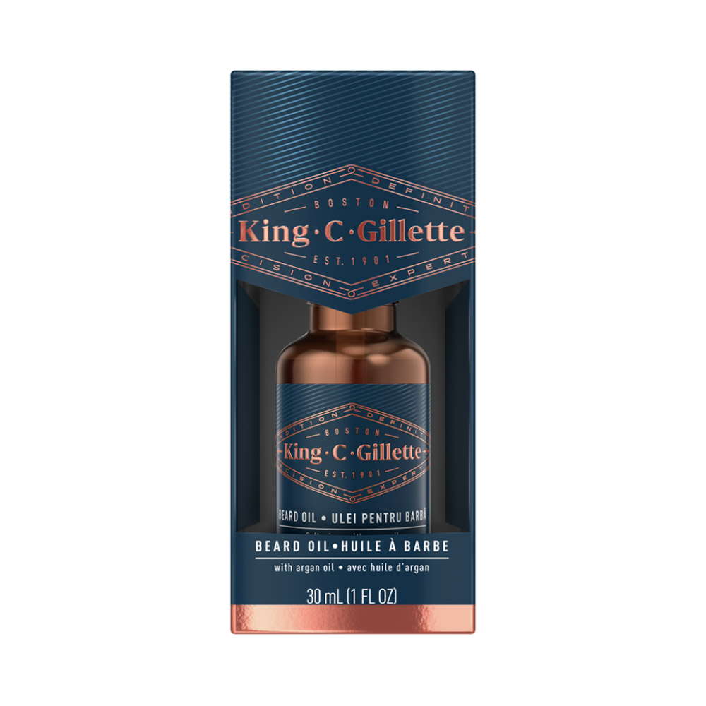 Gillette King C Beard Oil Λάδι Περιποίησης για Γένια 30ml