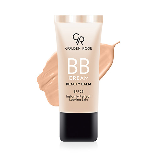 Golden Rose BB Cream Beauty Balm Κρέμα Ημέρας με SPF25 για Ενυδάτωση & Ατέλειες 30ml – 02 Fair