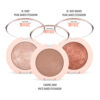 Golden Rose Nude Look Pearl Baked Eyeshadow 2.5g – 01 Ivory
