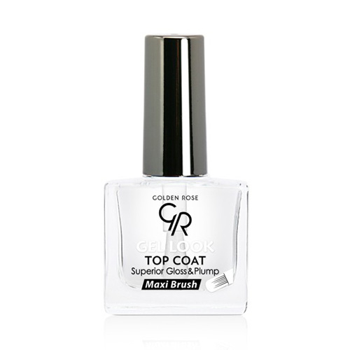 Golden Rose Quick Dry Top Coat Maxi Brush 10ml