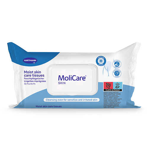 Hartmann Molicare Professional Clean Tissues Υγρά Μαντηλάκια Καθαρισμού 50τμχ