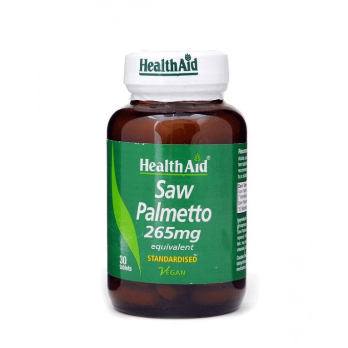 Health Aid Saw Palmetto 265mg 30 ταμπλέτες