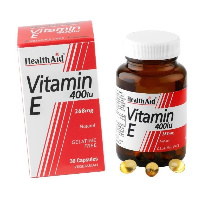 Health Aid Vitamin E 400IU 30 κάψουλες