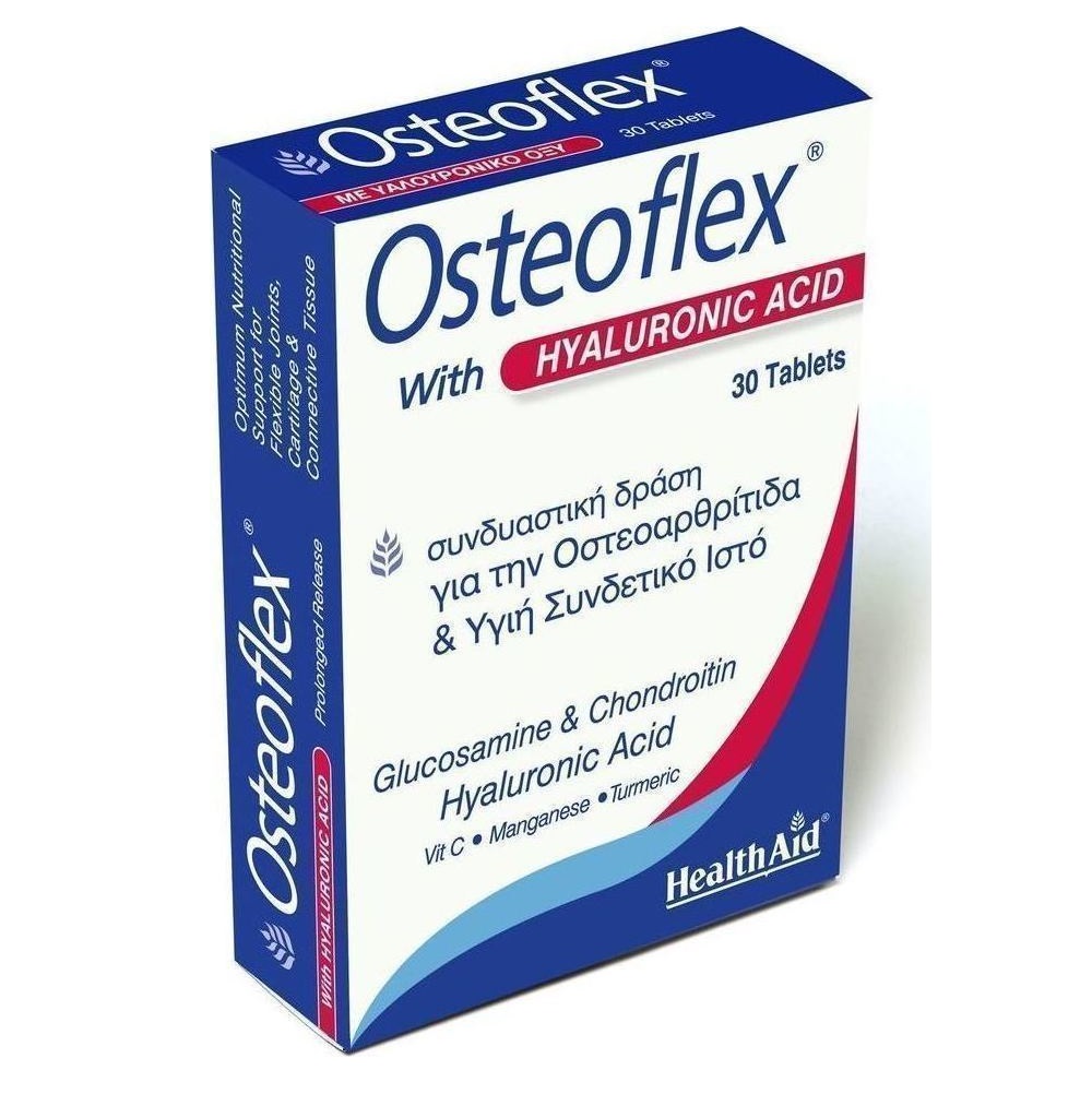 Health Aid Osteoflex Hyaluronic 30 ταμπλέτες