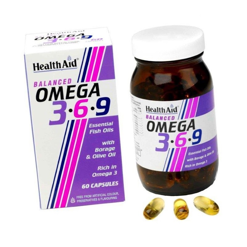 Health Aid Omega 3-6-9 60 κάψουλες