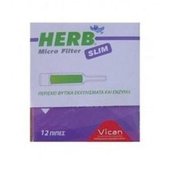 Vican Herb Micro Filter Slim 12τμχ