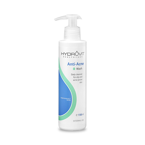 Hydrovit Anti-Acne Wash Kαθημερινό Καθαριστικό για Λιπαρά με Τάση Ακμής και Ακνεϊκά Δέρματα 150ml