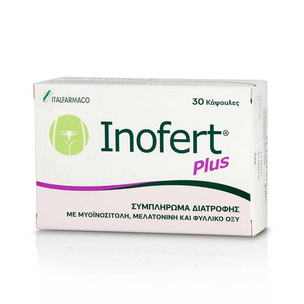 Italfarmaco Inofert Plus Συμπλήρωμα Διατροφής για την Αύξηση της Γονιμότητας 30caps