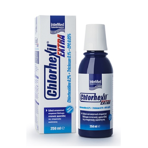 Intermed Chlorhexil Extra Mouthwash Στοματικό Διάλυμα 250ml