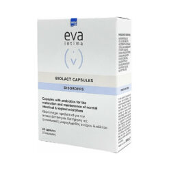 Intermed Eva Intima Biolact Προβιοτικά για την Εντερική & Κολπική Χλωρίδα 20caps