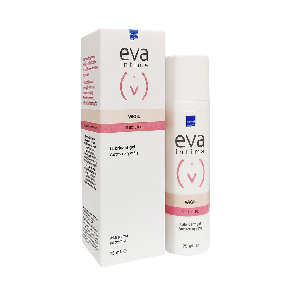 Intermed Eva Intima Vagil Λιπαντικό για τη Διευκόλυνση της Σεξουαλικής Επαφής 75ml