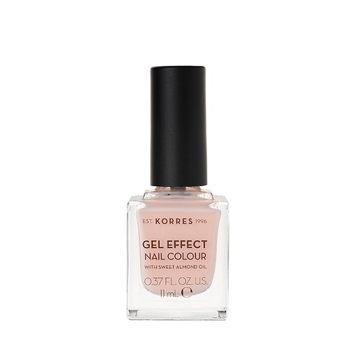 Korres Gel Effect Nail Colour No.04 Peony Pink Βερνίκι Νυχιών, 11ml
