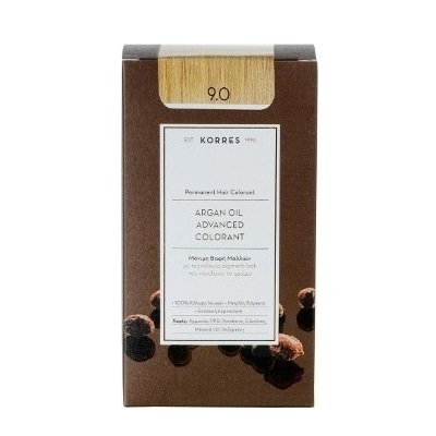 Korres Argan Oil Advanced Colorant 9.0 Κατάξανθο Φυσικό