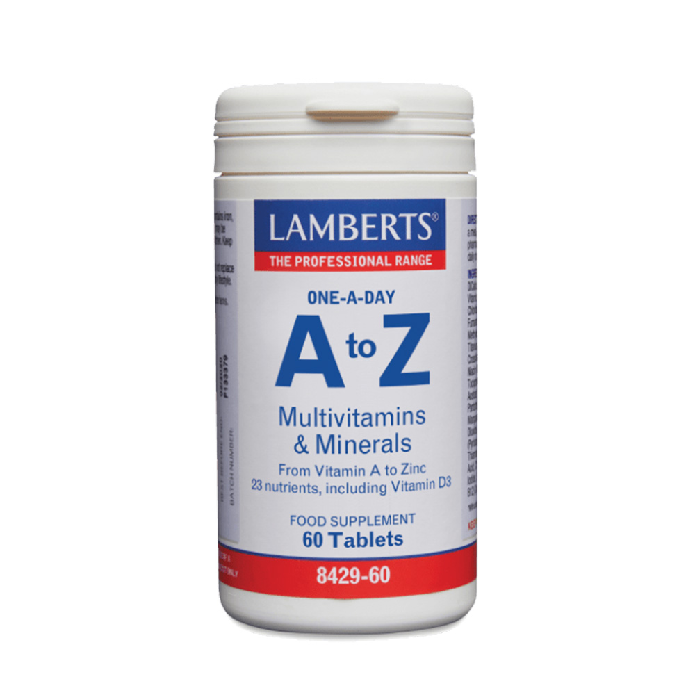Lamberts A to Z Multivitamins & Minerals – Πολυβιταμίνες & Μέταλλα 60tabs
