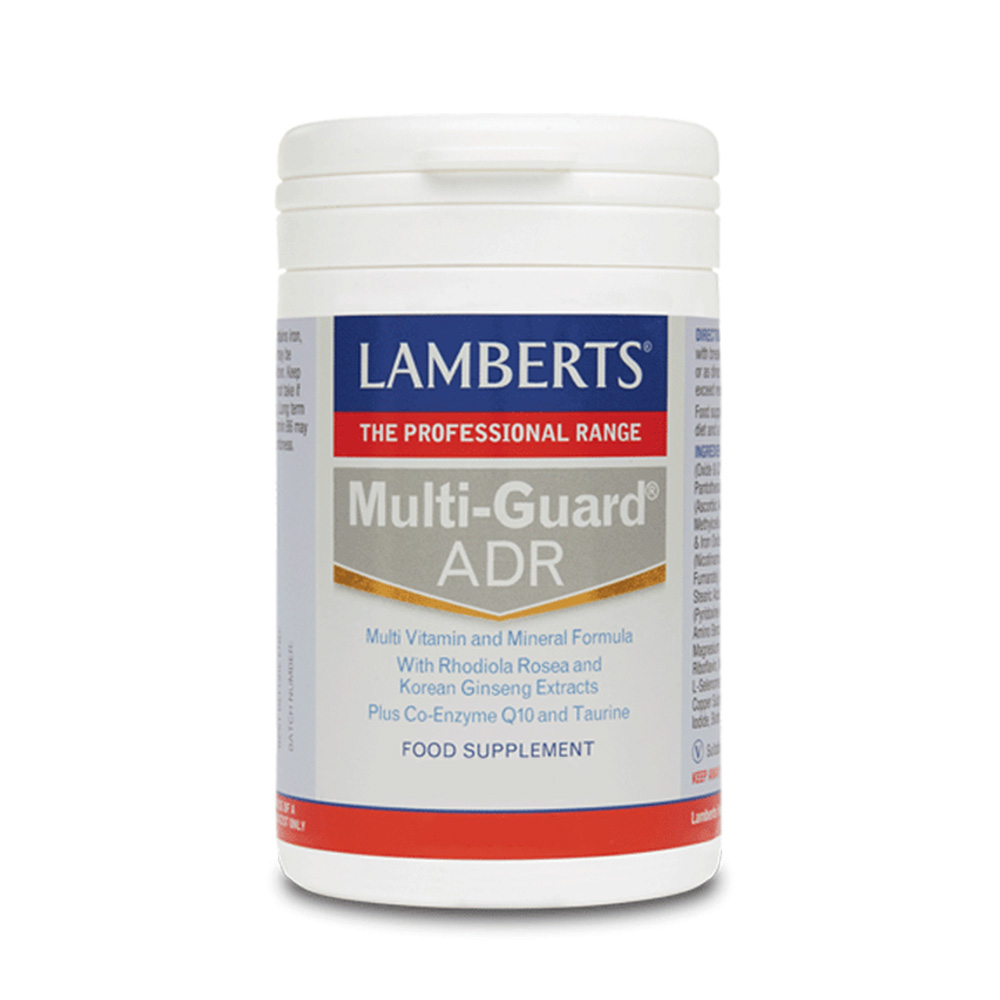 Lamberts Multi-Guard ADR Πολυβιταμίνη για την Αντιμετώπιση της Κόπωσης 60 ταμπλέτες
