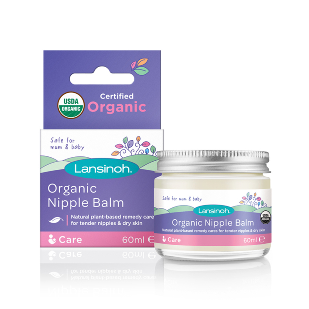 Lansinoh Organic Nipple Balm Βάλσαμο Θηλών 60ml