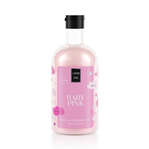 Lavish Care Bath & Shower Gel Baby Pink Αφρόλουτρο με Άρωμα Πούδρας 500ml