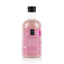 Lavish Care Bath & Shower Gel Velvet Rose Petals Αφρόλουτρο με Άρωμα Τριαντάφυλλο 500ml