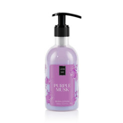 Lavish Care Body Lotion Purple Musk Ενυδατική Κρέμα Σώματος με Άρωμα Λευκού Μόσχου 300ml