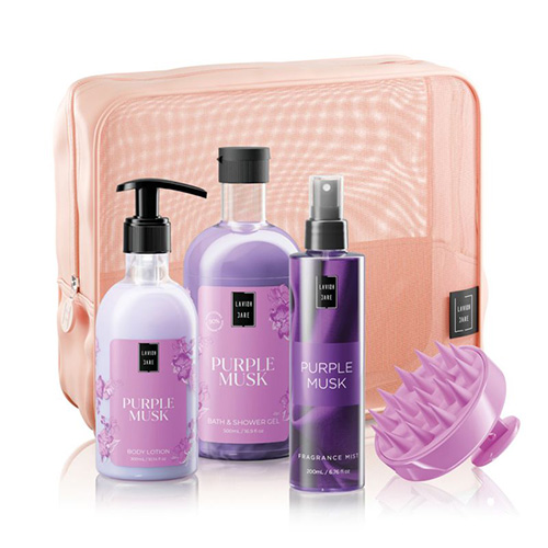 Lavish Care Purple Musk Σετ Περιποίησης Σώματος