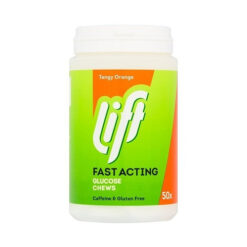 Lift Gluco Tabs Fast Acting Tangy Orange Ταμπλέτες Γλυκόζης με Γεύση Πορτοκάλι 50 tabs