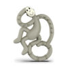 Matchstick Monkey Mini Monkey Teether Μασητικό Οδοντοφυΐας (0m+) 1τμχ – Γκρί
