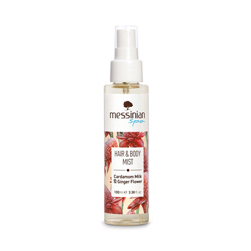 Messinian Spa Hair & Body Mist Cardamom Milk & Ginger Flower 100ml