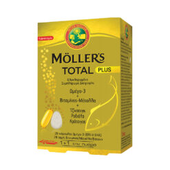 Moller’s Total PLUS Ωμέγα 3 28caps + Βιταμίνες Μέταλλα & Βότανα 28 tabs