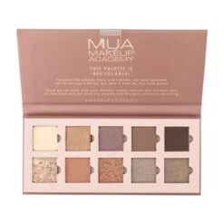 MUA Velvet Nudes Παλέτα με Σκιές Ματιών σε Στερεή Μορφή Πολύχρωμη 11g
