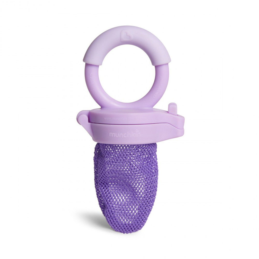 Munchkin Fresh Food Feeder Παιδικό Δίχτυ Ταΐσματος (6m+) 1τμχ – Μωβ