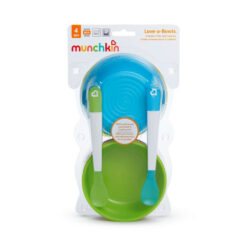 Munchkin Love-A-Bowls 4 Μπολ με Καπάκι & 2 Κουτάλια 4m+