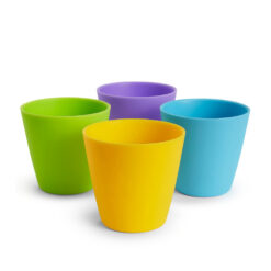 Munchkin Modern Multi Cups Χρωματιστά Πλαστικά Ποτηράκια (18m+) 4τμχ
