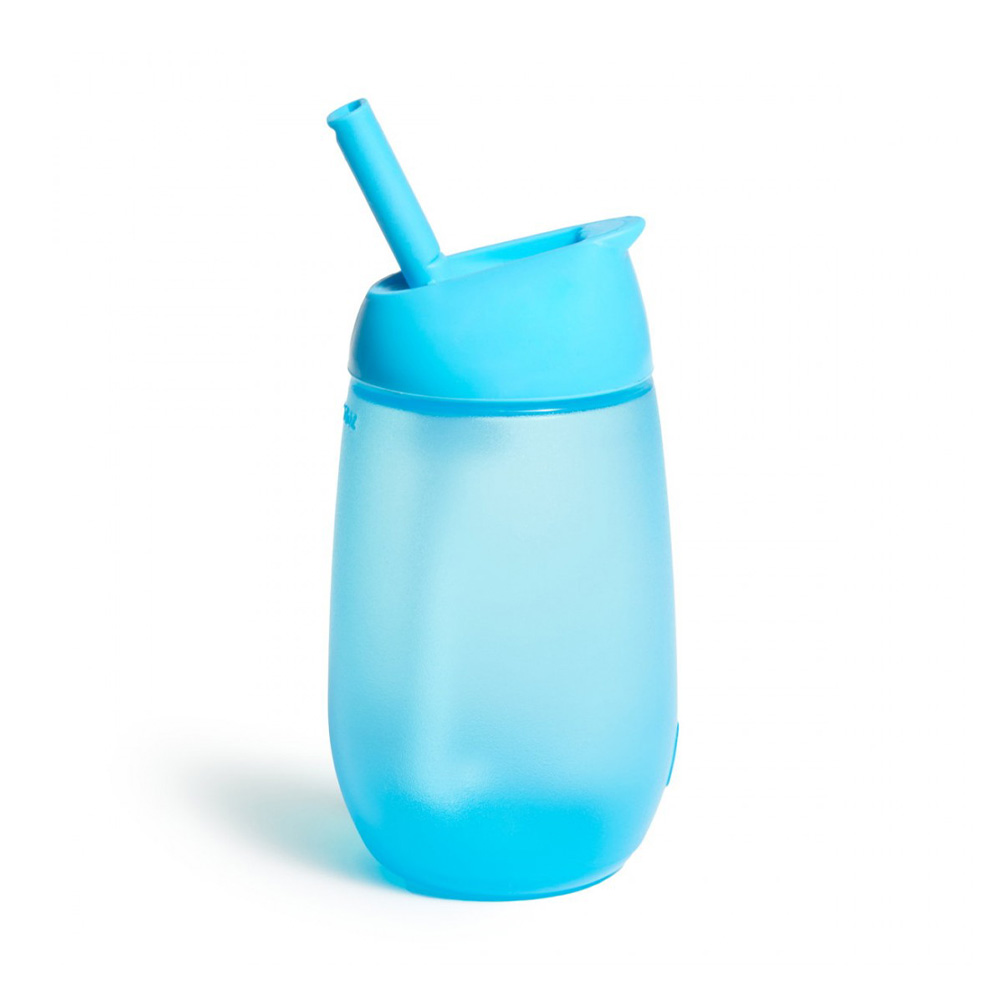 Munchkin Simple Clean Straw Cup Παιδικό Κύπελλο με Καλαμάκι (12m+) 296ml – Μπλε