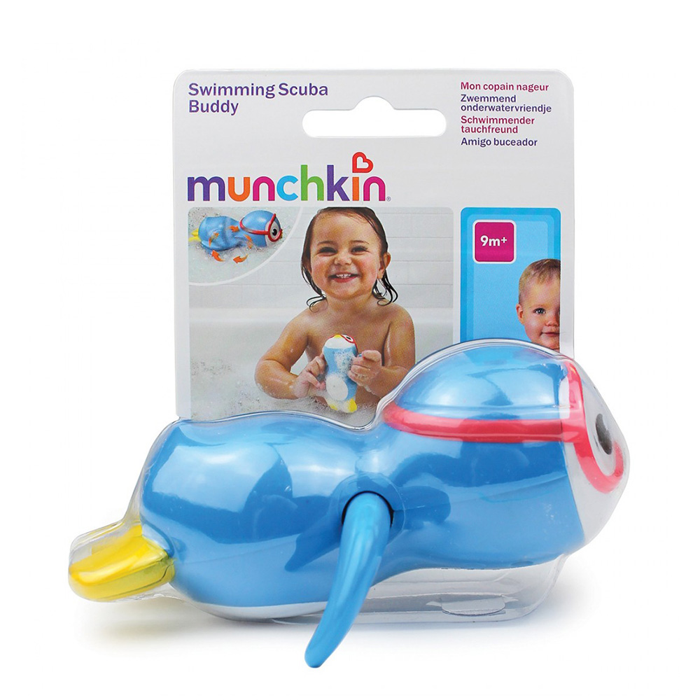 Munchkin Swimming Scuba Buddy Παιχνίδι Μπάνιου Πιγκουΐνος (9m+) 1τμχ