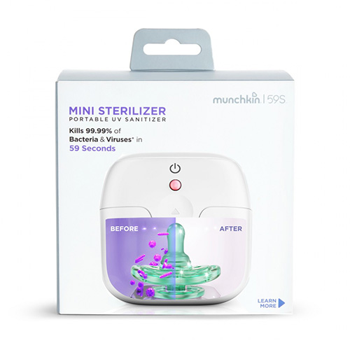 Munchkin Mini Sterilizer 59S Βρεφικός Αποστειρωτής Πιπίλας Φορητός