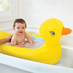 Munchkin White Hot Inflatable Safety Duck Tub Φουσκωτή Μπανιέρα Παπάκι με Ένδειξη Θερμοκρασίας 1τμχ
