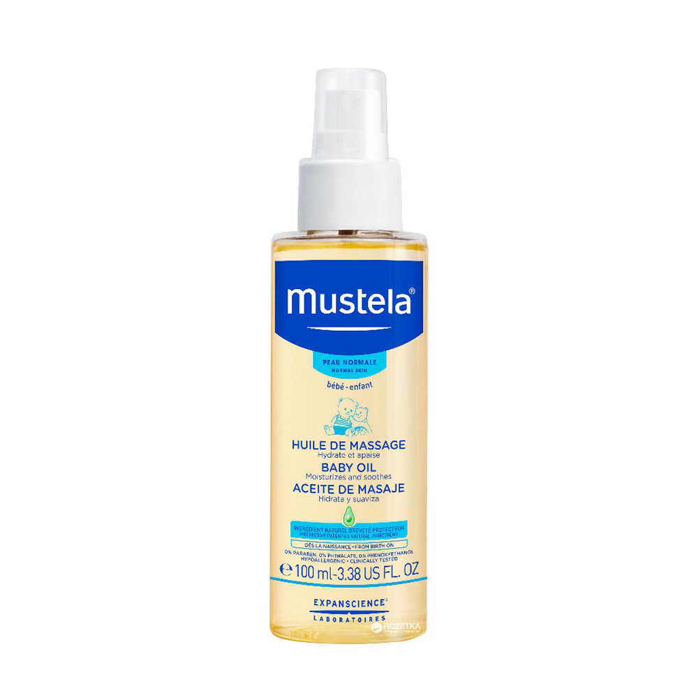 Mustela Baby Oil Λάδι για Μασάζ 100ml