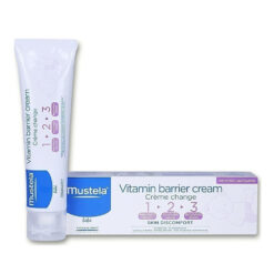 Mustela Vitamin Barrier Cream 123 Κρέμα Αλλαγής Πάνας 100ml
