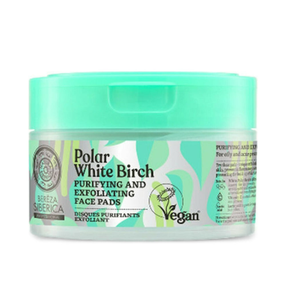 Natura Siberica Bereza White Brich Pads Προσώπου για Καθαρισμό & Απολέπιση 20τμχ