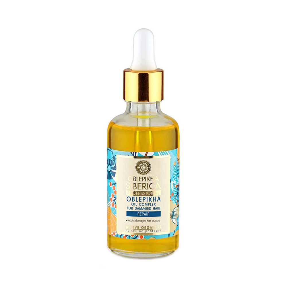 Natura Siberica Oblepikha Complex for Damaged Hair Λάδι Μαλλιών για Επανόρθωση 50ml