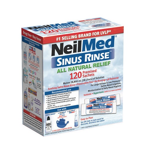 NeilMed Sinus Rinse Ανταλλακτικά, 120 φακελάκια