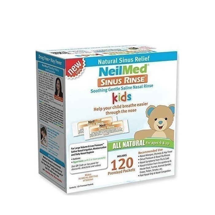 NeilMed Sinus Rinse Pediatric Ανταλλακτικά, 120 φακελάκια