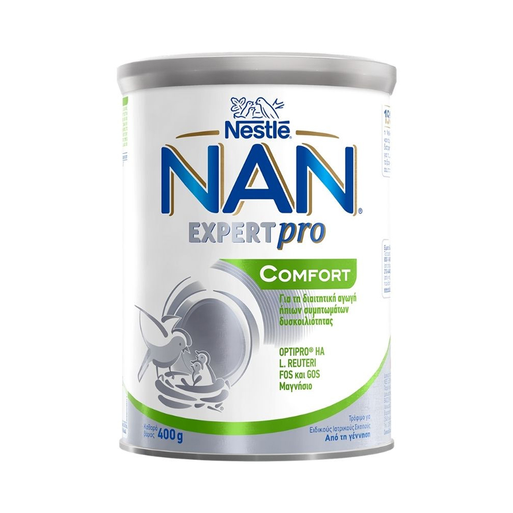 Nestle Nan Expert Pro Comfort για Βρέφη με Ήπια Συμπτώματα Δυσκοιλιότητας 400g