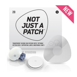 Not Just a Patch Clear Αδιάβροχο Αυτοκόλλητο για Αισθητήρα Freestyle Libre 2 Plus, Medtronic Guardian, Sibionics GS1 & Medtrum TouchCare Nano – Διάφανο